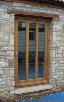 Oak door made to specific style