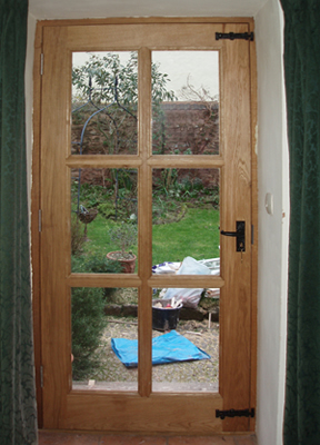 Traditional cottage style door